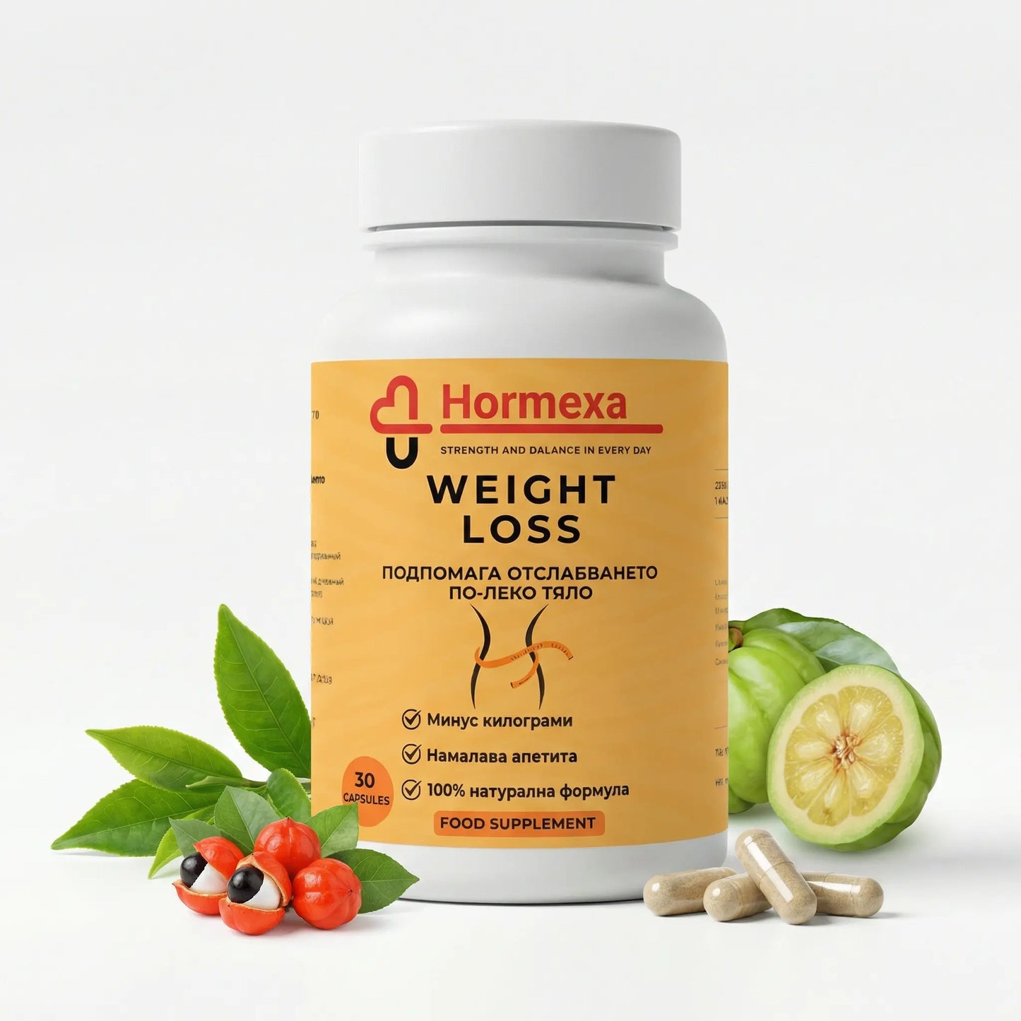 Supliment alimentar natural pentru controlul apetitului și al metabolismului | Hormexa